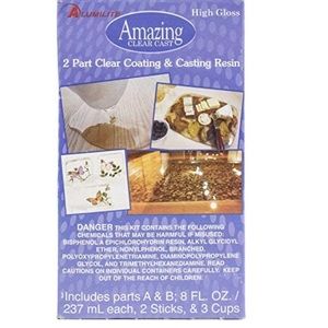 Alumilite Amazing Clear Cast a pack of two.